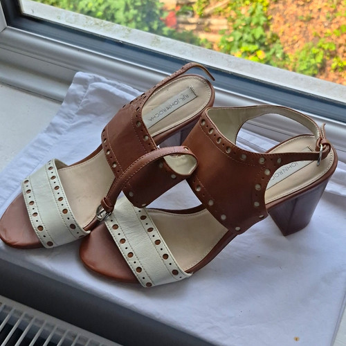 John rocha leather - rocha, slingback