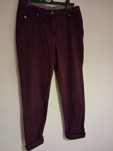 John rocha women plum chino - john,