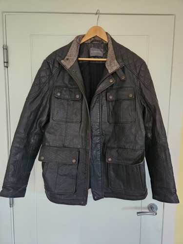 John rocha dark brown leather - john,
