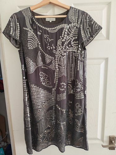John rocha steel grey sequin - john,