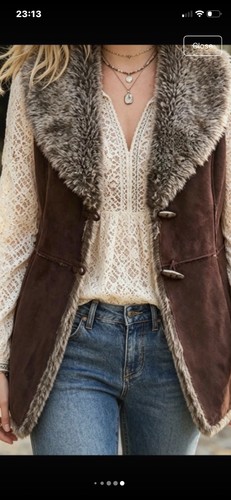 John rocha faux - faux, fur/suede