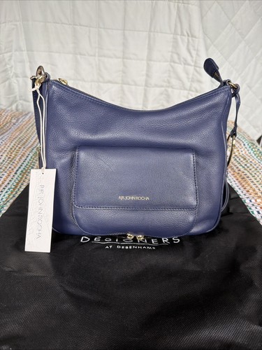John rocha leather handbag - rocha,