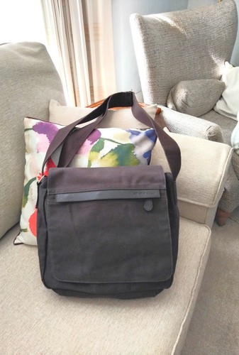 Men brown messager bag - men's,